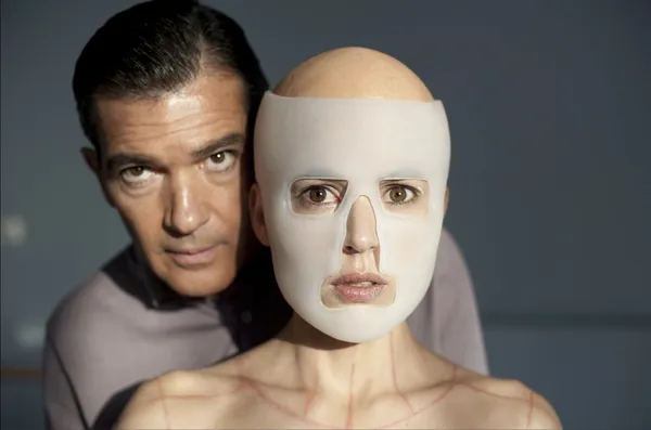 Antonio Banderas with Elena Anaya in The Skin I Live In