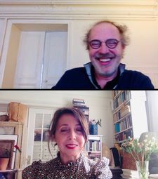 Arnaud Desplechin with Anne-Katrin Titze on Philip Roth: “He’s as is, he’s absolutely imperfect, selfish as I was saying.”