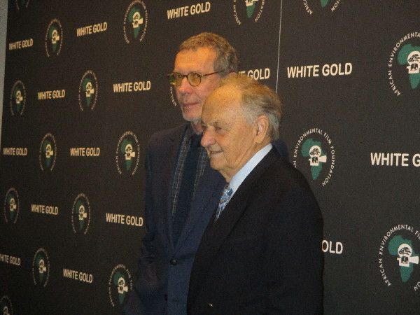 White Gold producer Arne Glimcher and director Simon Trevor