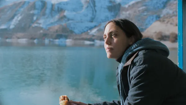 Öykü Karayel as Elif in What Remains. Yeşim Ustaoğlu: 'I knew Öykü would be a good person to carry this very inner character who is very strong at the same time'