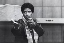Audre Lorde at the John F Kennedy Institute for North American Studies, Freie Universität in Berlin 1984