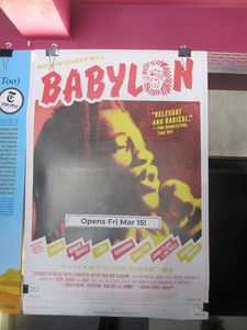 Babylon poster at the IFC Center in New York