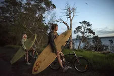 Loonie (Ben Spence) with Pikelet (Samson Coulter): "We had a ten-day workshop, a sort of ten-day rehearsal period, so that they got a lot more time to spend together."