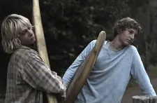 Simon Baker on Ben Spence and Samson Coulter: "Every morning we'd go surfing together. And then we'd work and play around and then I'd take them to the different locations."