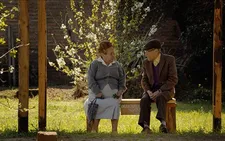 Bertita approaches the new man Sergio with romance on her mind