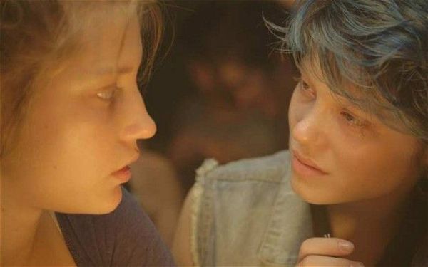 Adèle Exarchopoulos and Léa Seydoux in Blue is the Warmest Colour