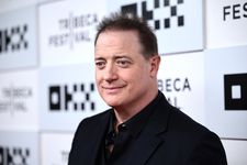Brendan Fraser, Oscar-winning actor for Darren Aronofsky’s The Whale on the Kiss The Future red carpet