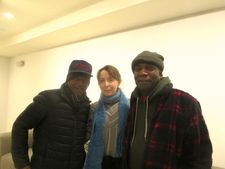 Brinsley Forde with Anne-Katrin Titze and Dennis Bovell about the Babylon soundtrack: "The music was coming as the film was being shot."