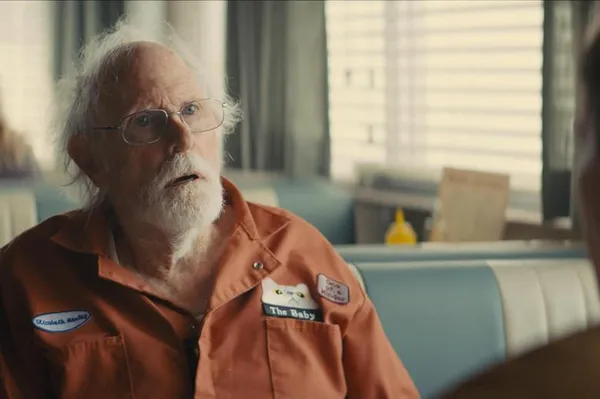 Bruce Dern as he appears in Northbound. He told director William Scoular: 'That’s everything I’ve got to say and you got it all - well 90 per cent of it'