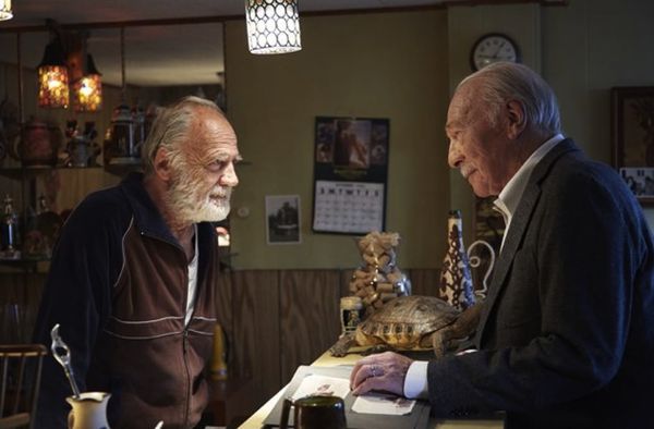 Bruno Ganz with Christopher Plummer in Atom Egoyan's Remember: "There was a beautiful stillness to his piercing intelligence ..."