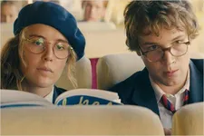 Carla Juri as Natalie and Leonard Scheicher as Dominik: "It's like Lord Of The Flies. Put children on an island with no rules and see what happens"