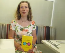 Catherine Cusset on Life Of David Hockney: "I think this novel is about giving meaning. All the time. The paintings and the way this and that happens to him."