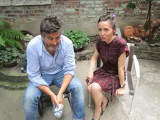 Christophe Honoré with Anne-Katrin Titze for Les Bien-Aimés (Beloved)