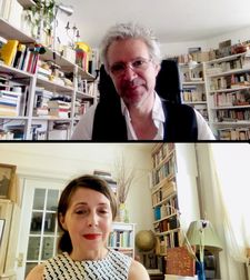 Christophe Cognet with Anne-Katrin Titze on a film always being in the present: 'Hic et nunc in Latin. It’s very important for me. It’s the same in Alain Resnais’s film Nuit et Bruillard'