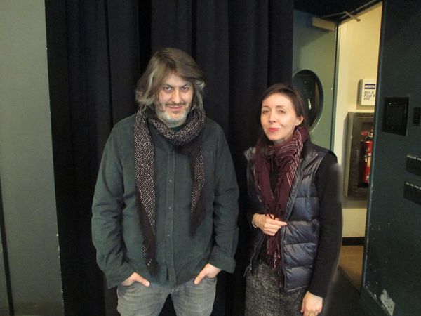 Christophe Honoré with Anne-Katrin Titze at Rendez-Vous with French Cinema in New York