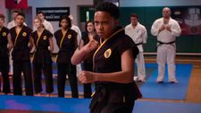 Ready for action in Cobra Kai