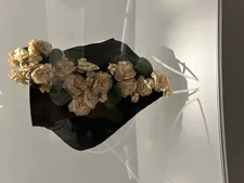 Mainbocher Cocktail apron from the Millicent Rogers collection at the Sleeping Beauties: Reawakening Fashion Costume Institute exhibit at The Met.