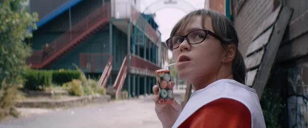 Emily Skeggs as Patty in Dinner In America. Adam Rehmeier: 'I've received a lot of compliments about Patty - a lot of people of all ages really connect with her. I wanted that'