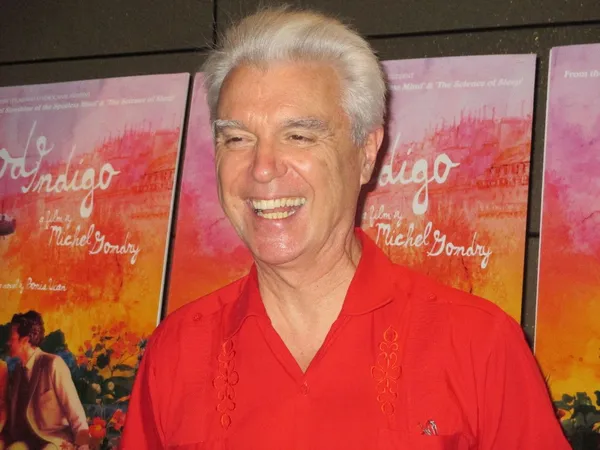 The Last Emperor composers David Byrne and Ryuichi Sakamoto had a Forbidden Colors conversation at the Quad