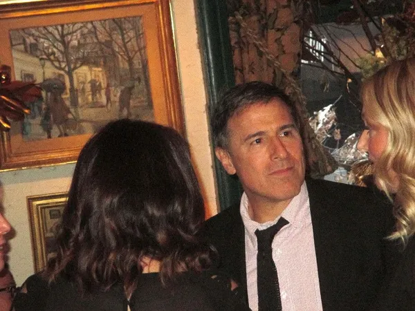 David O. Russell with Elisabeth Röhm