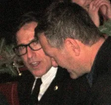 Alessandro Nivola on American Hustle director David O. Russell: "His brain works about ten times faster than everybody else's." 