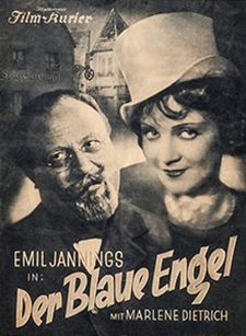 Josef von Sternberg's Der Blaue Engel (The Blue Angel): "I watched it a lot when I was writing the novel."
