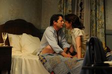 Mathieu Amalric as Georges Devereux with Gina McKee as Madeleine: "it became clear that Madeleine is not too keen on reinventing herself."