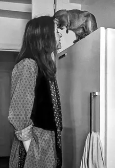 James Hamilton on Diane Keaton with Buster: “That was a sweet picture.”