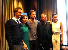 Nicolas Winding Refn with Kristin Scott Thomas, Ryan Gosling, Vithaya Pansringarm and Yayaying Rhatha Phongam.