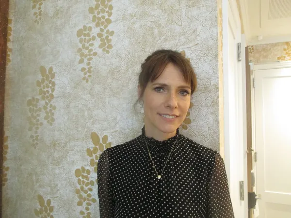 Dolly Wells on costume designer Arjun Bhasin: "I mean I had worked out Anna but once I was putting on his clothes, I thought, oh my god, this is so good."