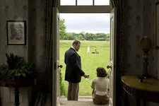 Willy (Dominic West) with Colette (Keira Knightley): "Yeah, the connection to the countryside and nature [for her], you know, that sense of connection to things natural."