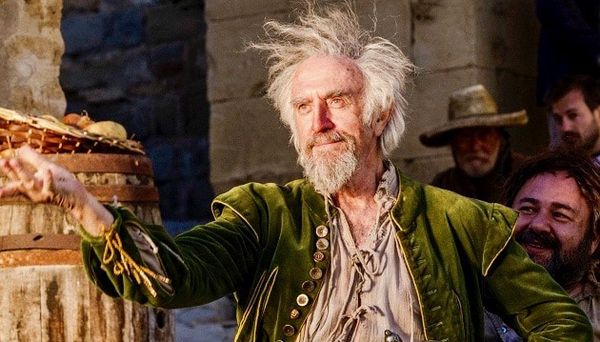 Jonathan Pryce as Don Quixote in Terry Gilliam’s much troubled saga