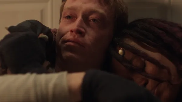Caleb Landry Jones and India Marie Cross in Down The Arm Of God. Landry Jones: 'Finding a way of making this film in the way it needed to be made meant going against most ways that people think about making films'