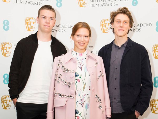 Will Poulter, Léa Seydoux and George MacKay.