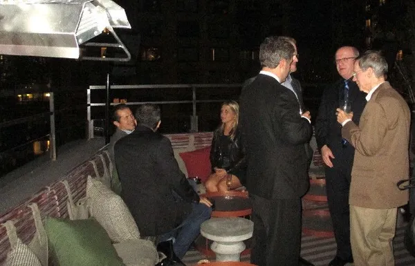Ed English with Jim Gaffigan and Bob McDonough