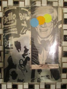 Ed Bahlman's homage to Baldessari with Andy Warhol - Walk On The Wild Side