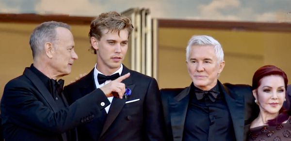 Cannes rapture for Elvis with Tom Hanks, Austin Butler, Baz Luhrmann and Priscilla Presley just before the screening began