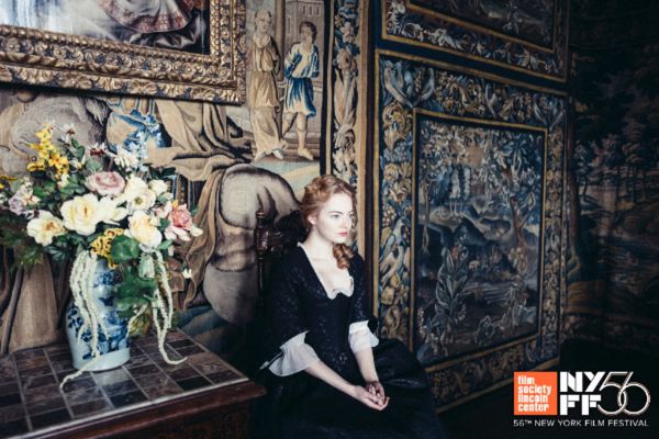 Emma Stone as Abigail Hill in The Favourite