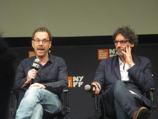 Ethan Coen with Joel Coen: "We had an oxen wrangler, because we wanted the oxen to do something specific in a take."