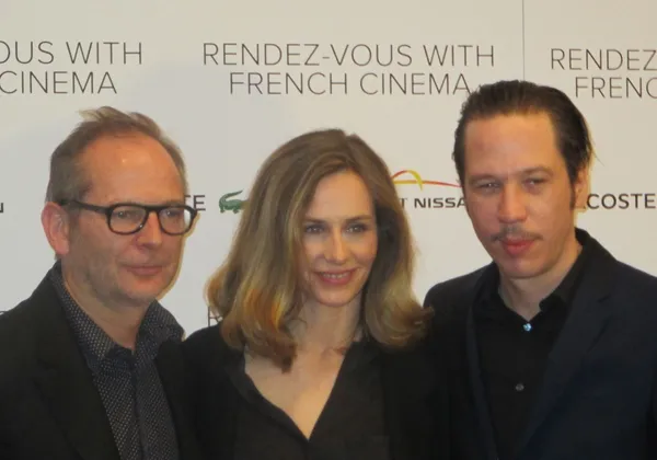 Étienne Comar with Cécile de France and Reda Kateb