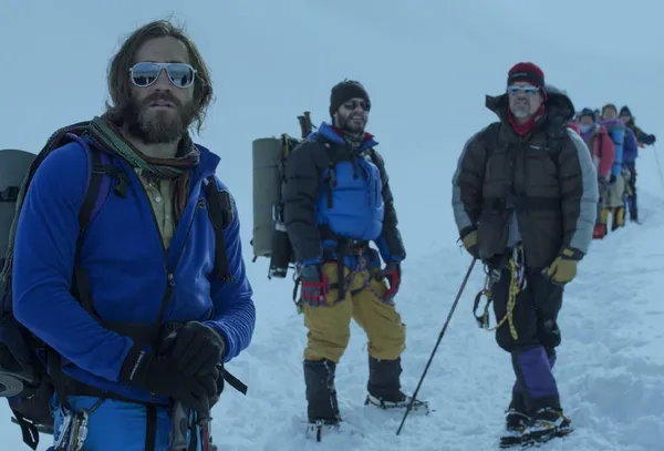 Jason Clark, Jake Gyllenhaal and Josh Brolin in Everest