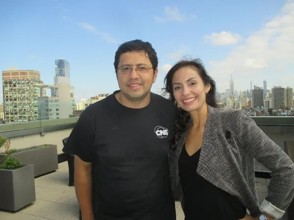 Favio Chávez and Juliana Peñaranda-Loftus