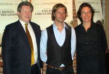 Kris Dierckx (Diplomatic Representative of Flanders), Felix Van Groeningen, Mieke Renders (Flanders House NYC)