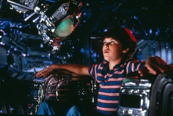 The young Joey Cramer in Flight Of The Navigator