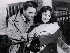 Franco Fabrizi with Leonora Ruffo in Federico Fellini’s I Vitelloni