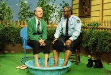 Morgan Neville on the foot washing with Fred Rogers and Officer Clemmons (François Clemmons): "It's like the perfect metaphor for what Fred did too. He did it in such a subtle way.