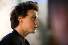 George MacKay arrives to introduce The True History Of The Kelly Gang