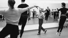 George Balanchine in rehearsal: “I would say a quarter of the company took his class every day. At one point he was teaching on their day off, Mondays.”