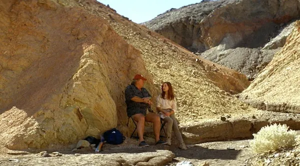 Isabelle Huppert and Gérard Depardieu in Valley Of Love 3
