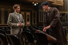 Martin (Gerran Howell) with Dovidl (Jonah Hauer-King) in The Song Of Names